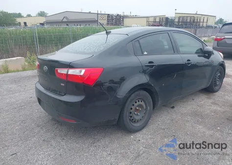 2014 Kia Rio Lx z USA, uszkodzony, nr VIN KNADM4A39E6402204